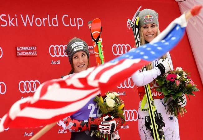 Victoria de récord de Lindsey Vonn al ganar el Descenso de Altenmarkt