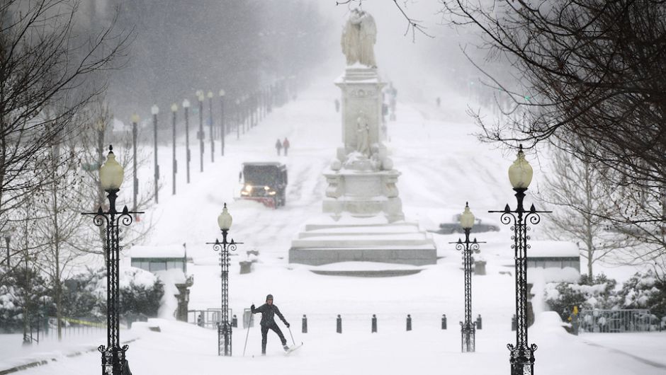 Efectos de Jonas en Washington