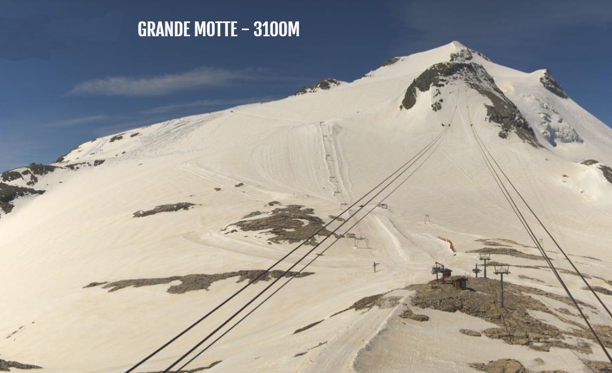 Tignes abre el glaciar Grande-Motte el 20 de junio para el esquí de verano