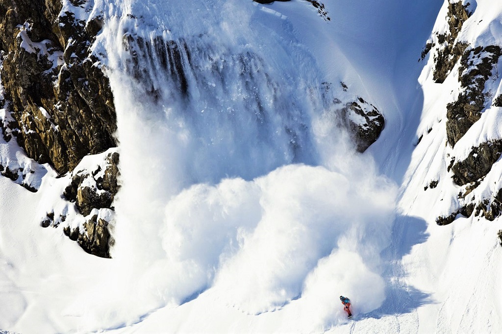 Xavier de le Rue, el Freerider francés que sobrevivió a una brutal avalancha 