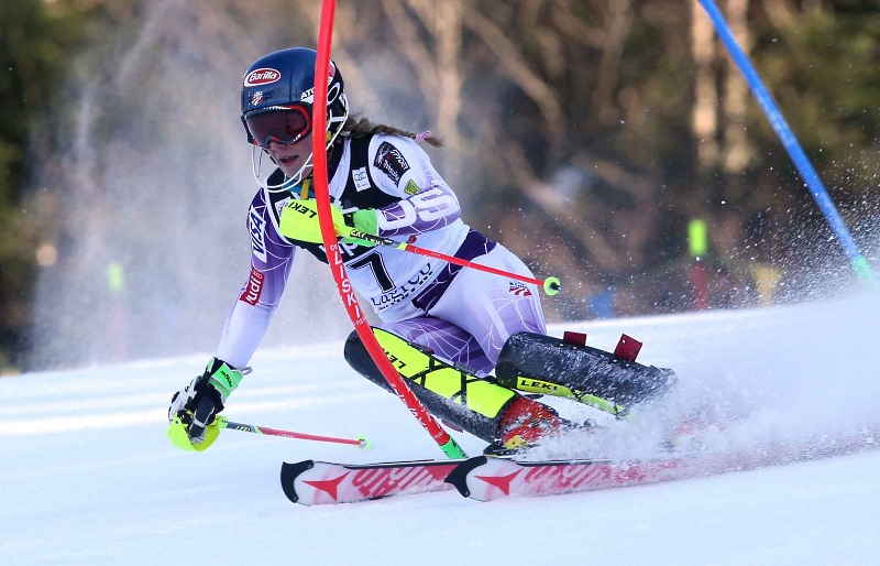 Una Mikaela Shiffrin en racha triunfa en el slalom de Zagreb