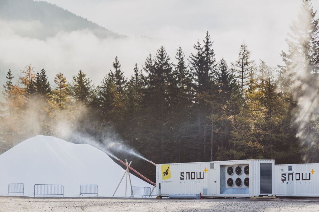 Aramón ensaya la tecnología SnowFactory para producir nieve durante todo el año en Formigal