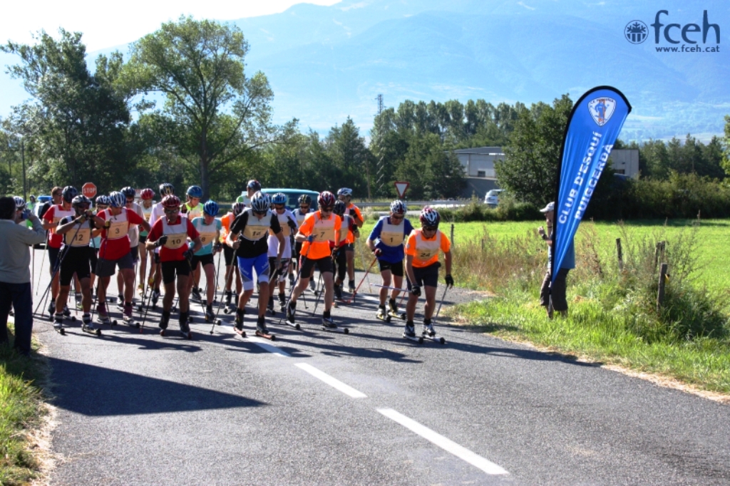 Llega la Cerdanya Roller, competición de esquí de ruedas