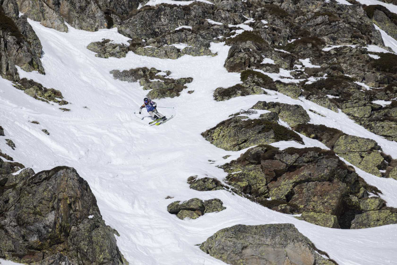 Se disputa el FWT 2023 de Ordino Arcalís marcado por el buen nivel de freeride 