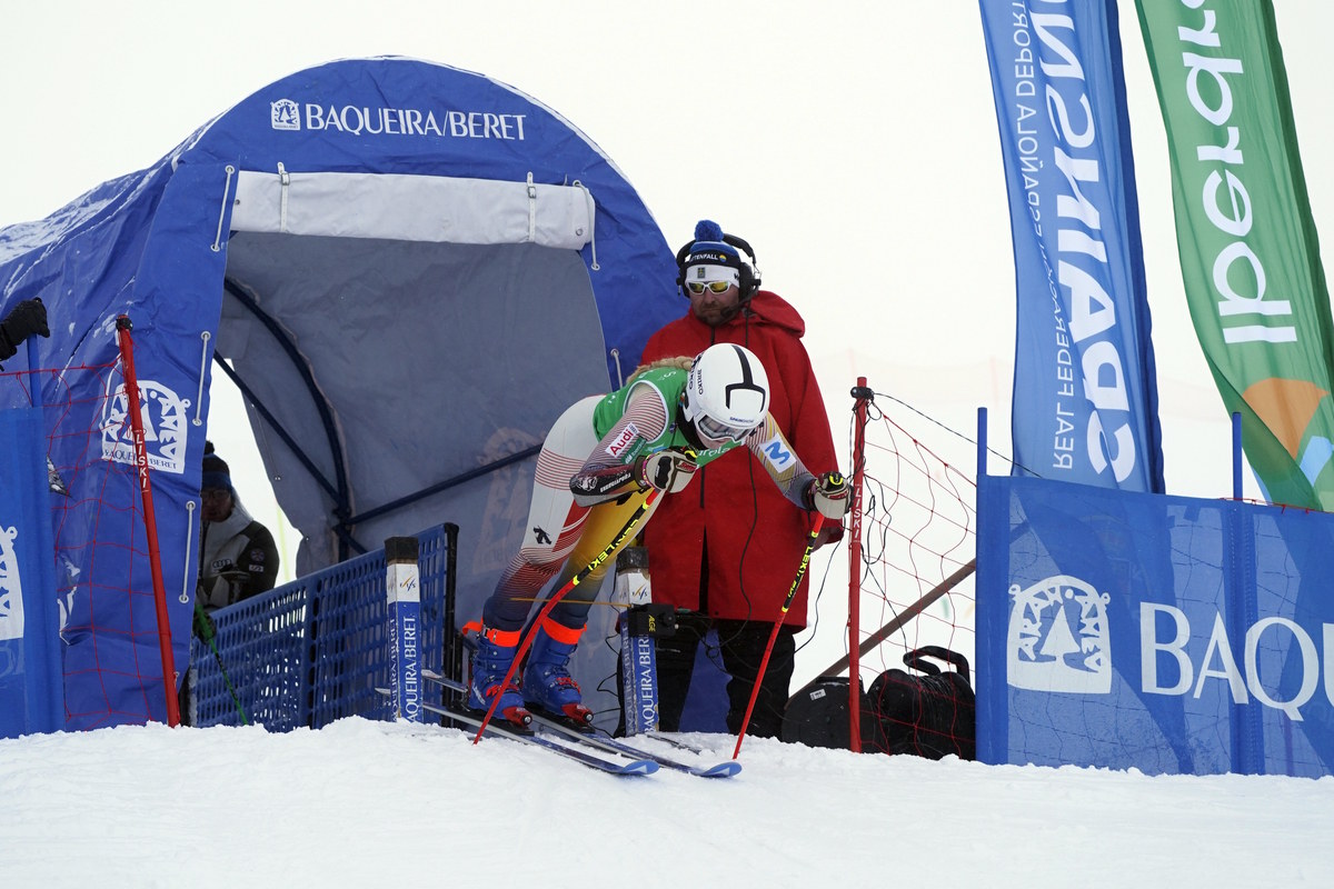 Vallcorba, Rodríguez y Calvo brillan en el Trofeo Blanca Fernández Ochoa en Baqueira Beret