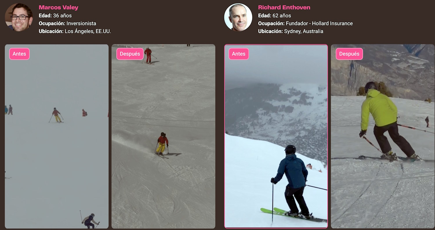 Dos nuevas App quieren revolucionar el esquí: el tinder de la nieve y clases sin salir de casa