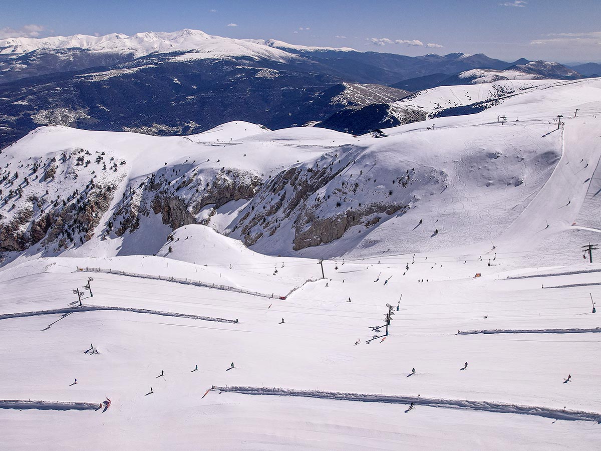 Masella será la última estación en cerrar, con nieve de invierno y horarios de primavera