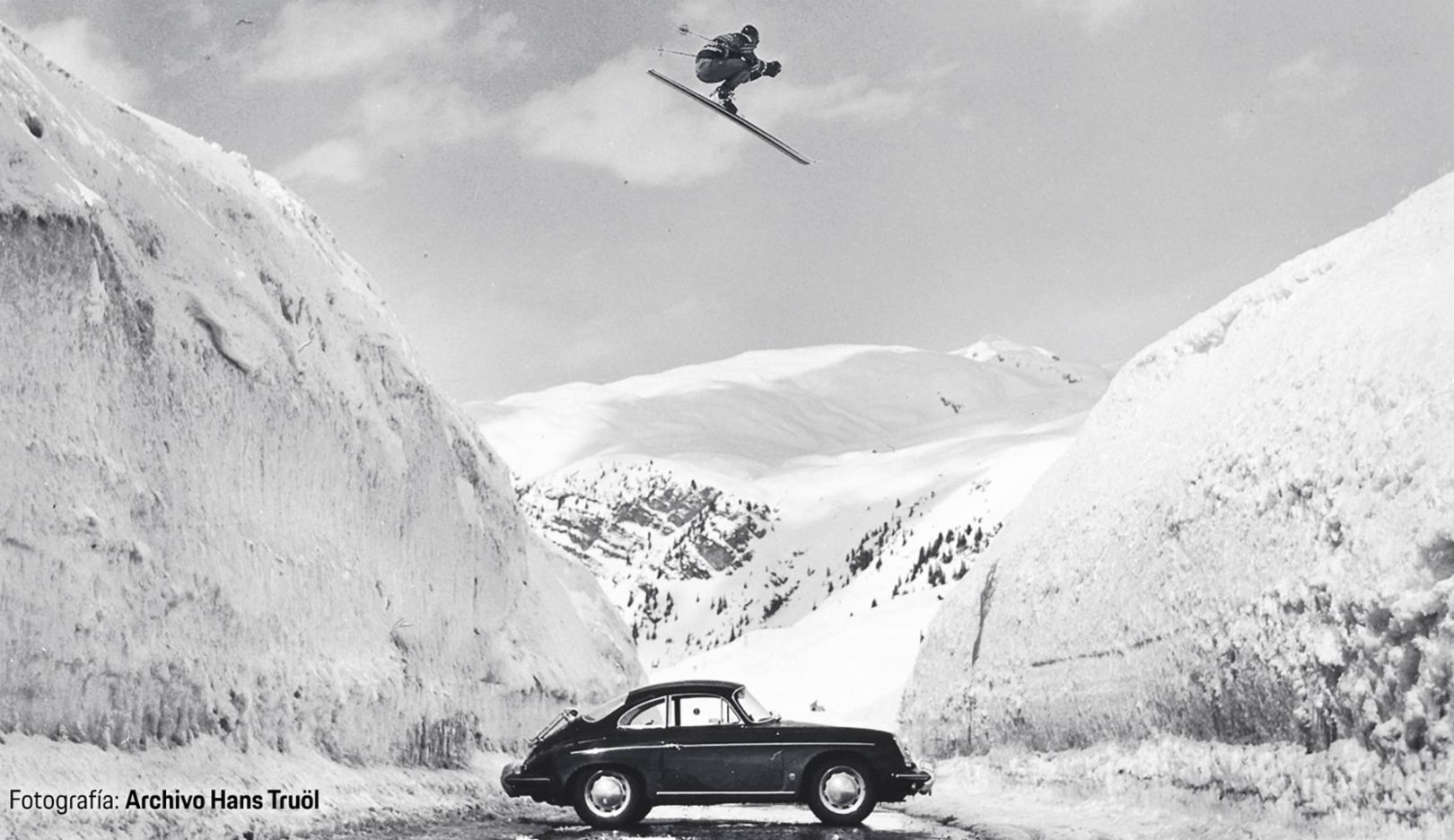El salto de esquí sobre un Porsche que se convirtió en un icono y creó escuela