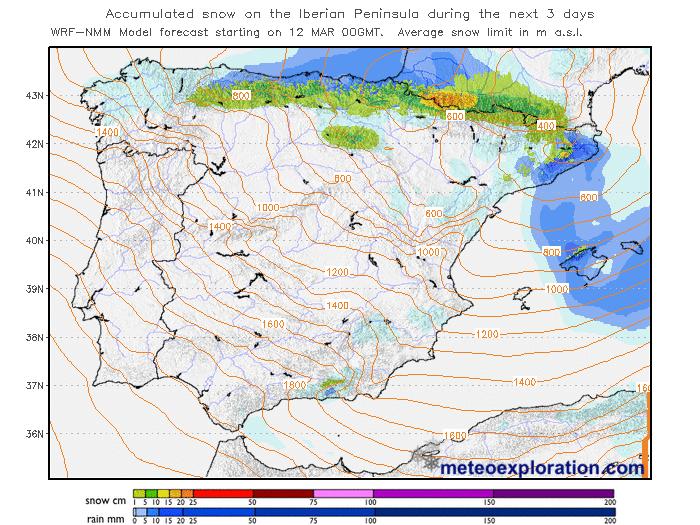 Previsión meteo fin de semana: El invierno no estaba muerto estaba de parranda y vuelve... 