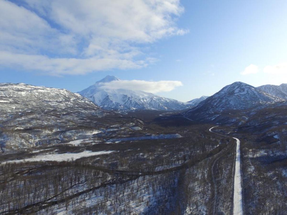 Rusia construirá una estación de esquí en medio de los volcanes de Kamchatka