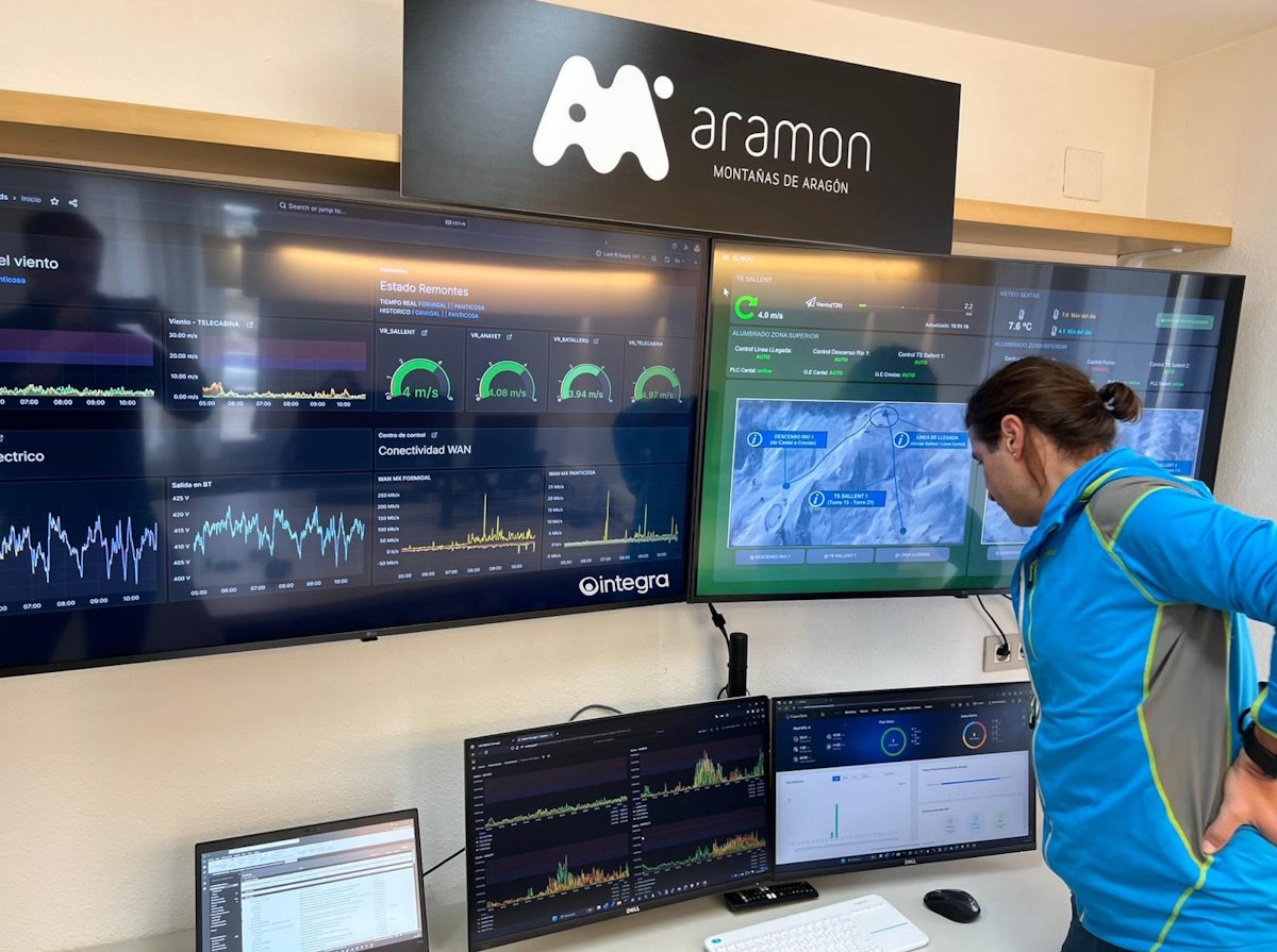 Aramón e Integra presentan "estaciones de esquí inteligentes" en IoT Solutions World Congress