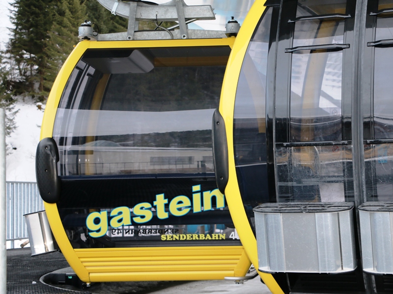 El telecabina Senderbahn, situado en Angertal. Crédito: Lugares de Nieve