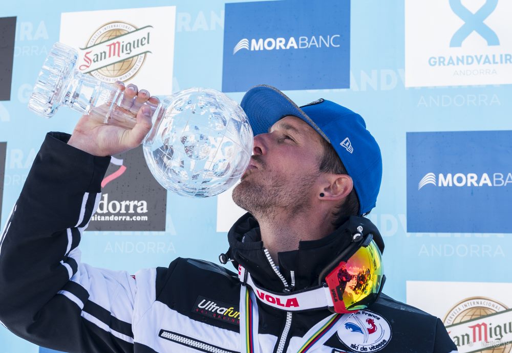 Bastien Montes consigue el Globo de Cristal de la Copa del Mundo KL 2017 en Grandvalira