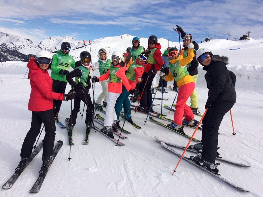 La BBB Ski Race de Baqueira divierte a casi 300 esquiadores en Baqueira Beret