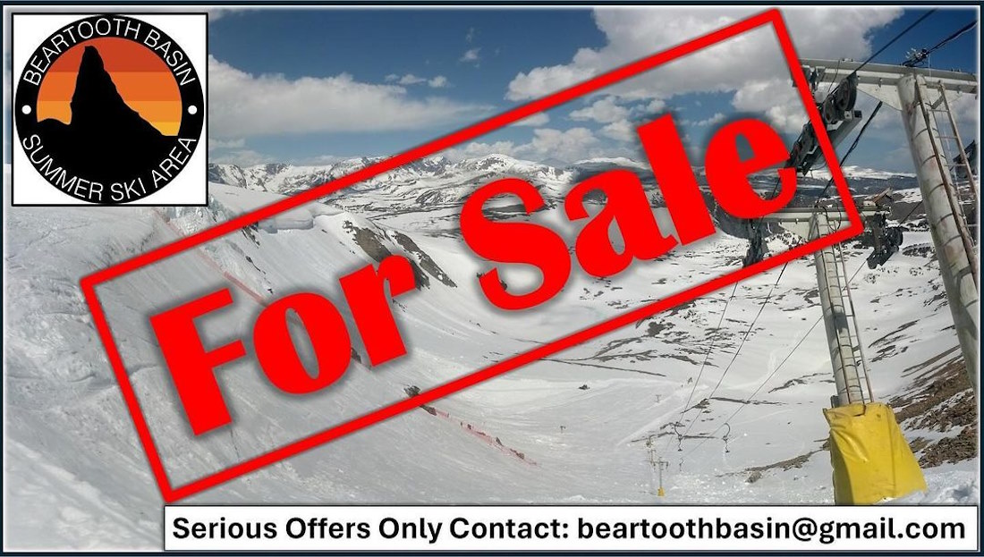 Beartooth Basin, la única estación de esquí de verano de EE.UU., se pone a la venta
