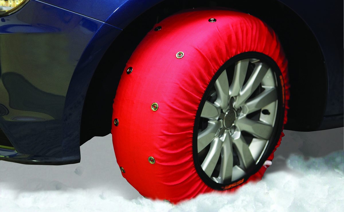 Las cadenas de nieve textiles, mejor compañero de viaje en carreteras heladas nevadas | Lugares de Nieve