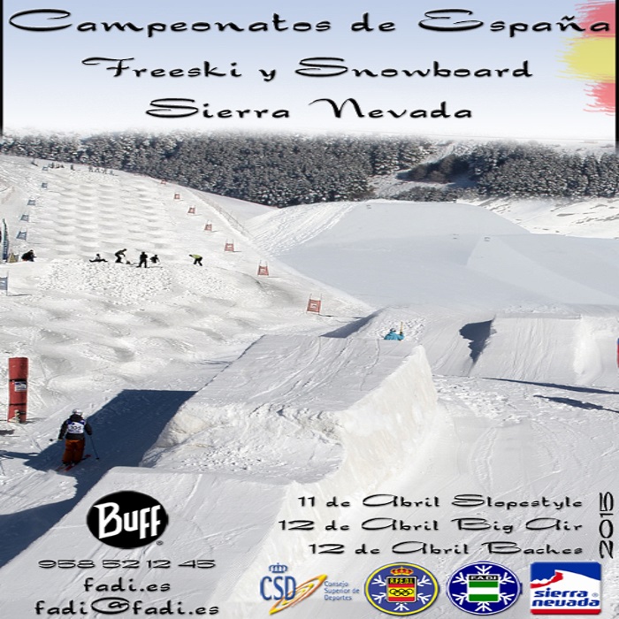 os Campeonatos de España de Freestyle y Snowboard ponen fin a la Copa España en Sierra Nevada