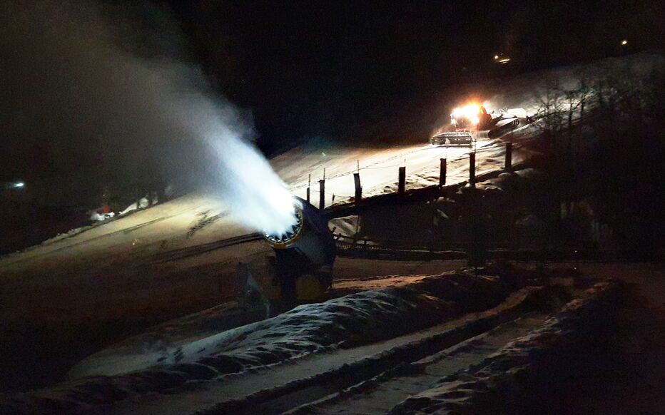 Se pone de moda sabotear los cañones para protestar contra la producción de nieve