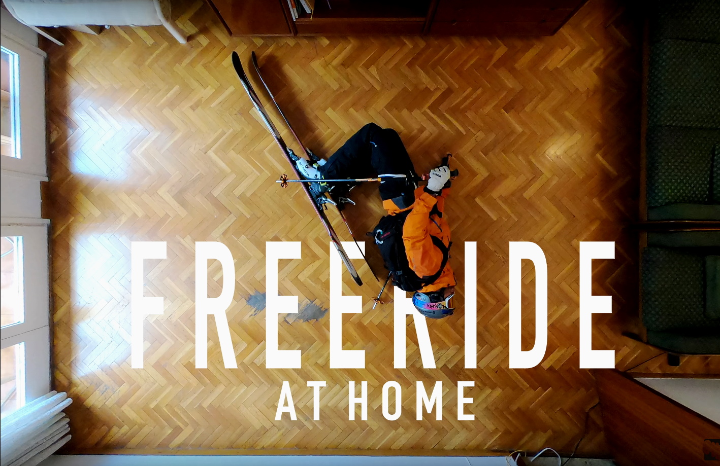 La historia del vídeo viral de un barcelonés que triunfa en el encierro: “Freeride at Home”
