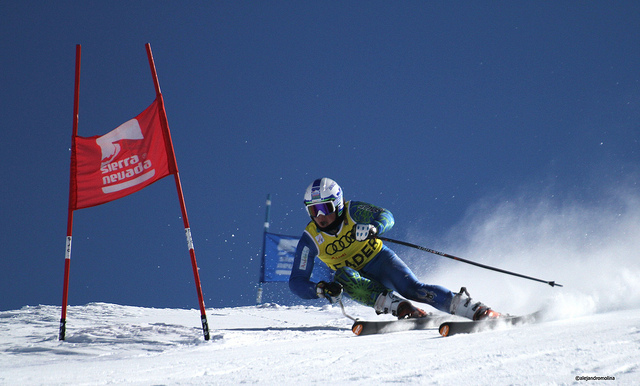 Inicio de las competiciones de esquí alpino en Sierra Nevada