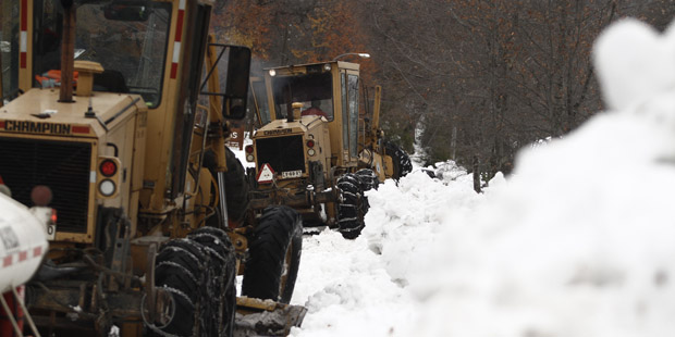 Evacuadas las 150 personas aisladas en Termas de Chillán por una avalancha