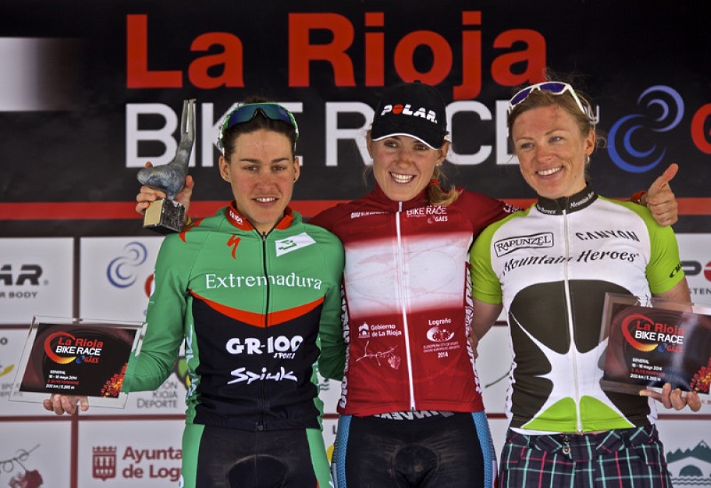 Clàudia Galicia revalida la victoria en la Rioja Bike Race