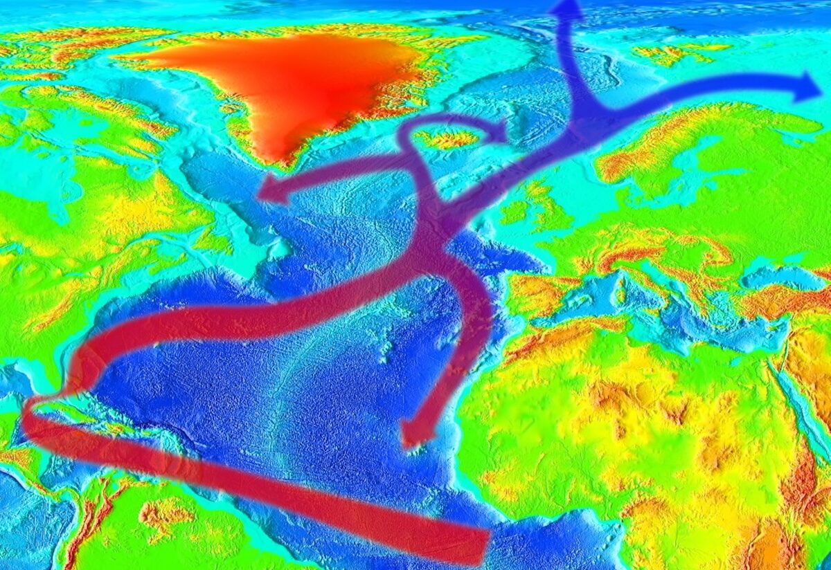 Científicos alertan sobre el posible colapso de la Corriente del Golfo que "enfriaría" Europa