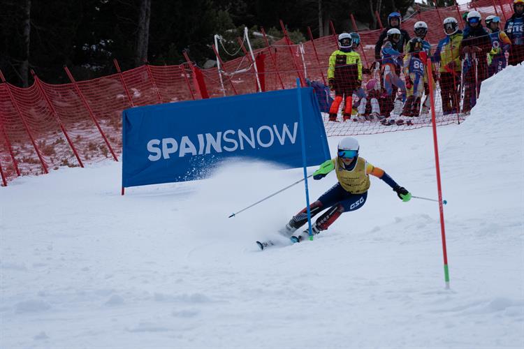 Líderes destacados tras la 2ª Fase de la Copa España U14/U16 de alpino en Espot y Baqueira beret