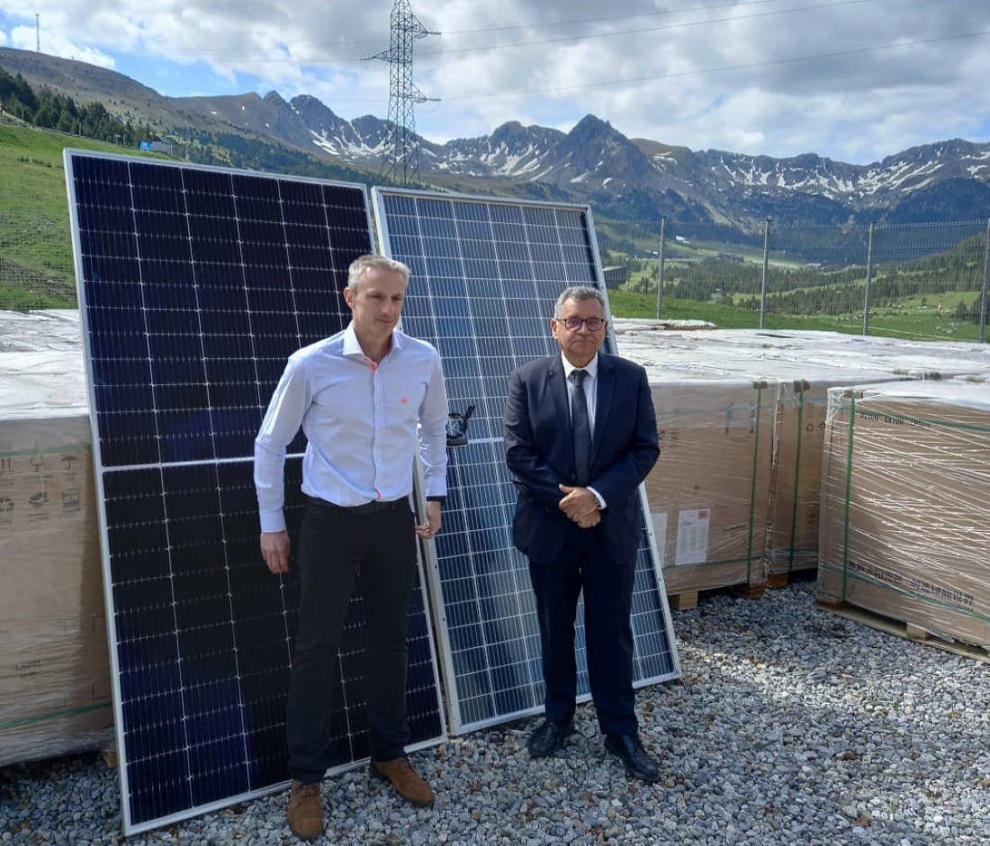 El nuevo parque solar de Grau Roig estará operativo en otoño