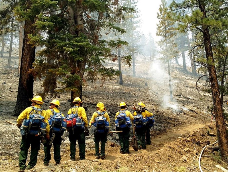 Las Vegas Ski Resort: Luchando contra el fuego con cañones de nieve