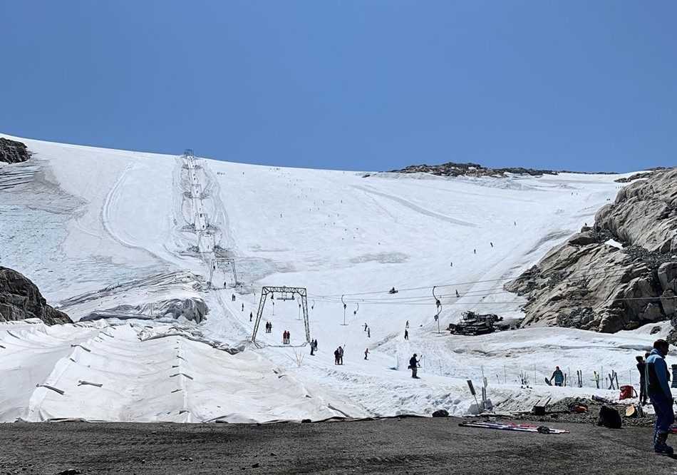 Cerró Fonna, el glaciar noruego para el esquí de verano