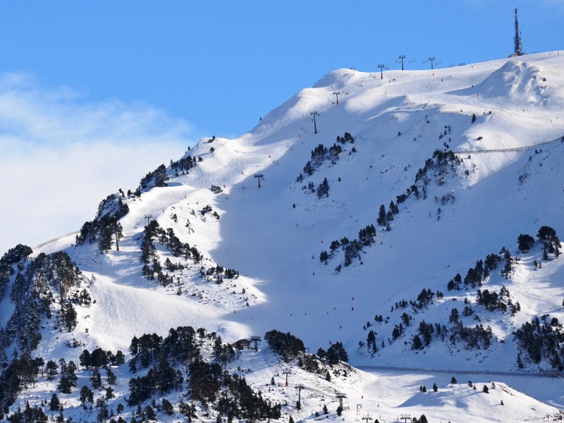 La cara norte de Baqueira