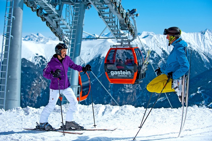 Gastein es un dominio esquiable austriaco de más de 200 km de pistas 