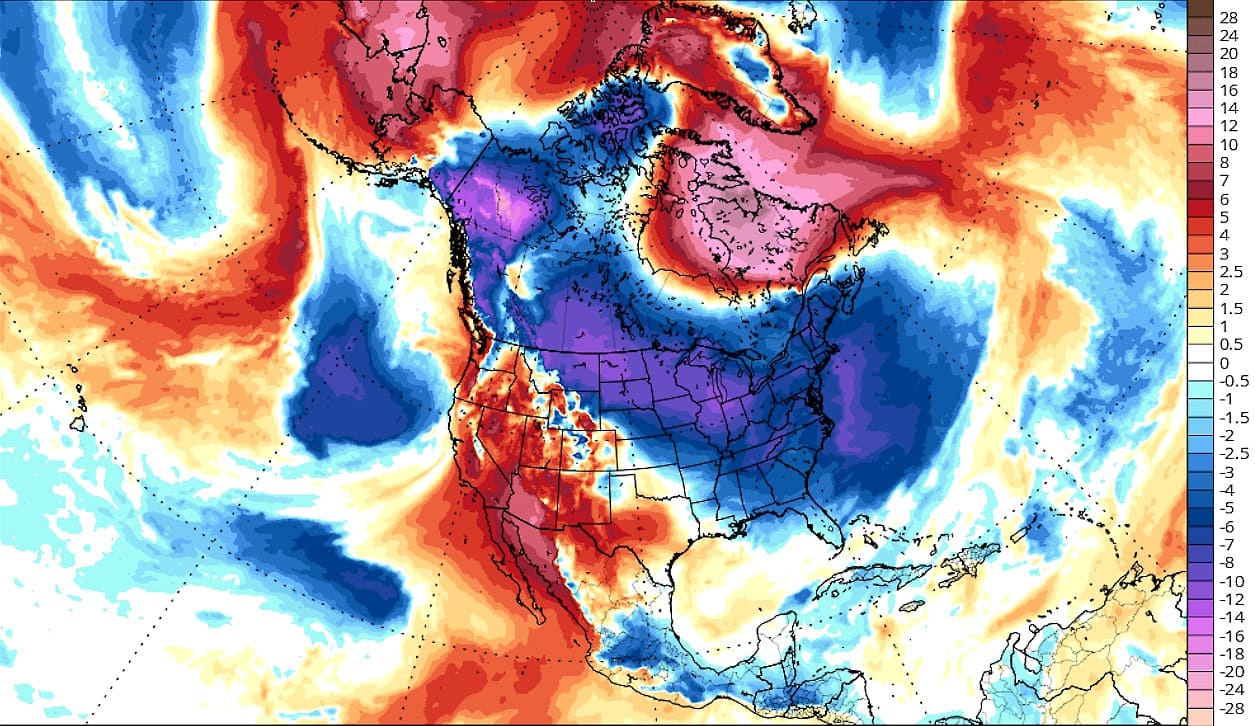 Inicio gélido para 2025: Vórtice polar traerá temperaturas extremas y fuertes nevadas en EE. UU.