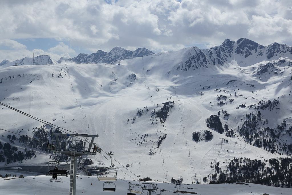 Grandvalira prepara un fin de semana con 185 km de pistas y dos metros de nieve