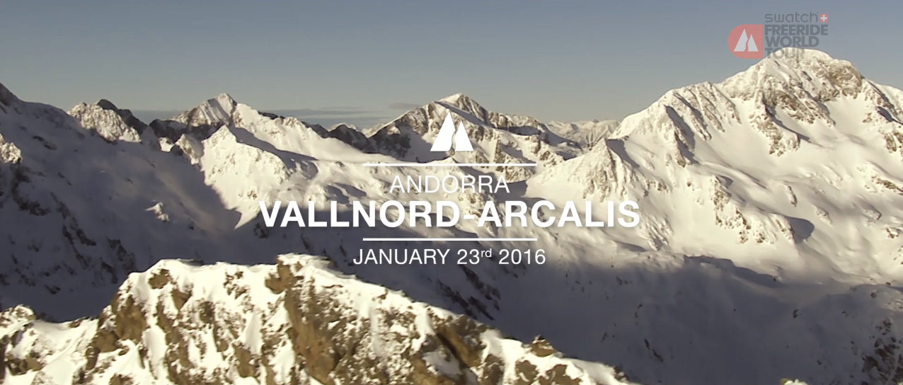¡Confirmado! Vallnord-Arcalís abrirá el calendario del Freeride World Tour 2016
