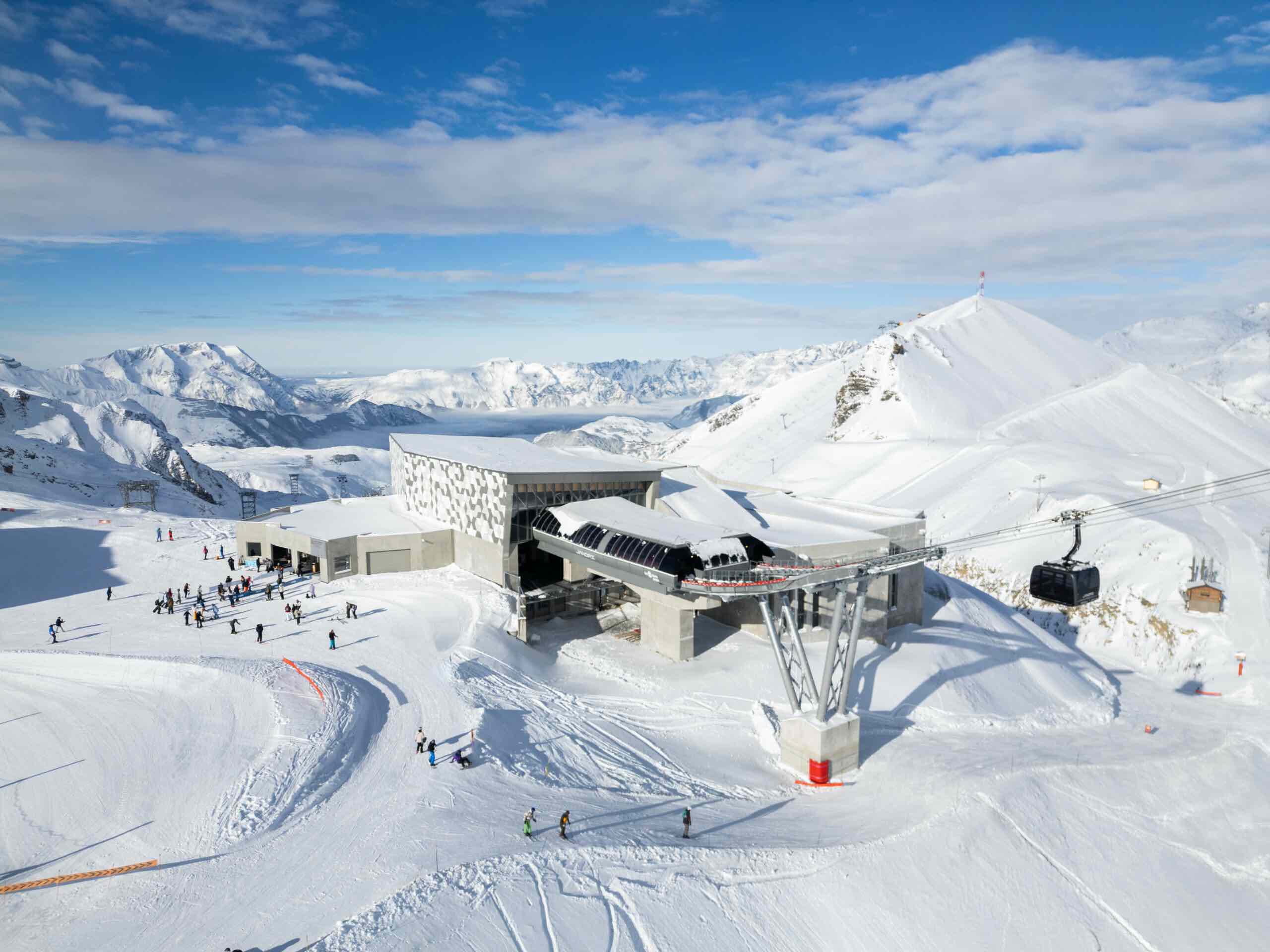 Les 2 Alpes inaugura el telecabina con tecnología más moderna y el más caro de los Alpes