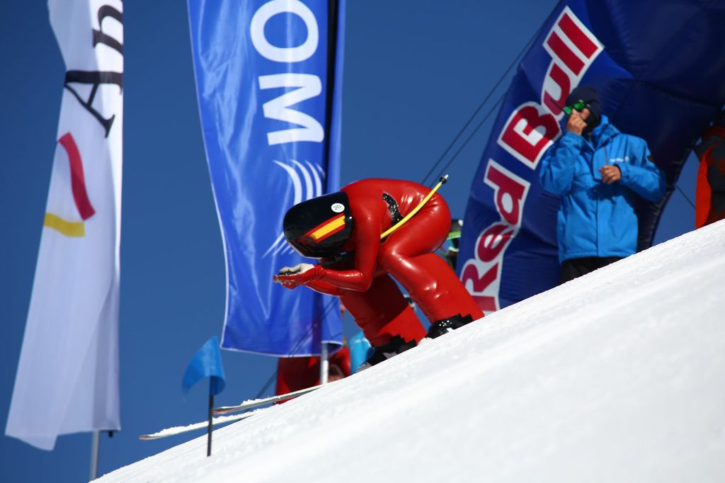 Se superan los 185 km/h en la Copa del Mundo de KL en Grandvalira