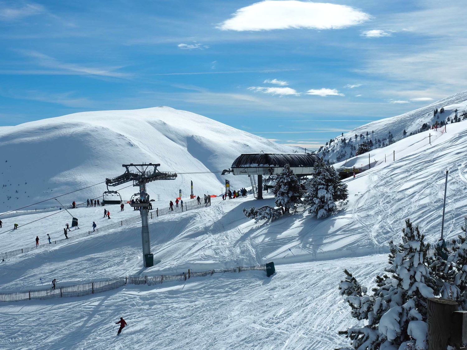 Abre el dominio esquiable conjunto La Molina + Masella, la fecha más temprana de la historia