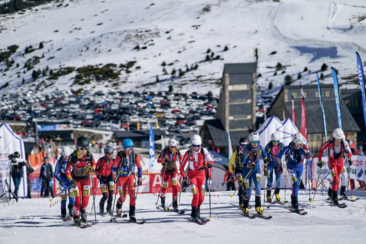 Los relevos mixtos, última prueba de los mundiales ISMF Skimo World Championships Boí Taüll