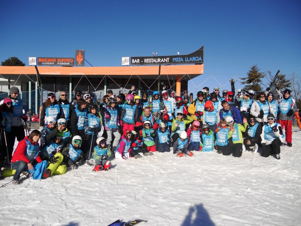 Fiesta Freestyle en La Molina, solidaridad con la Marató de TV3·