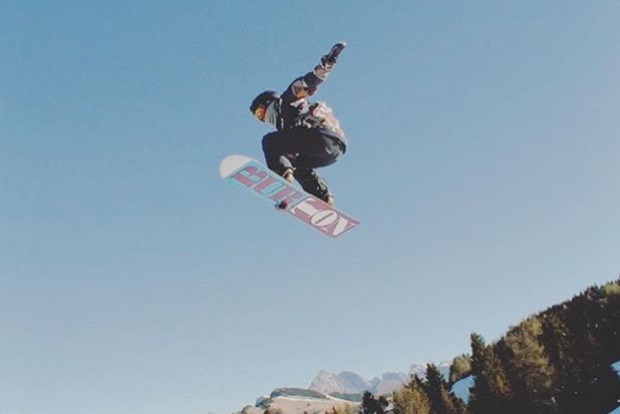 María Hidalgo en la Copa del Mundo de Slopestyle de Seiser Alm (Italia). Crédito foto: RFEDI