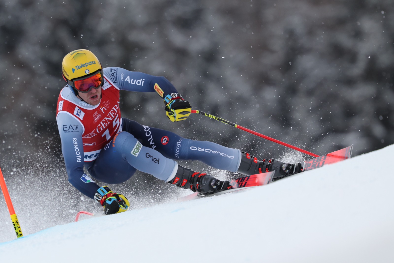 La pista Saslong consagra a Mattia Casse en el Super G de Val Gardena