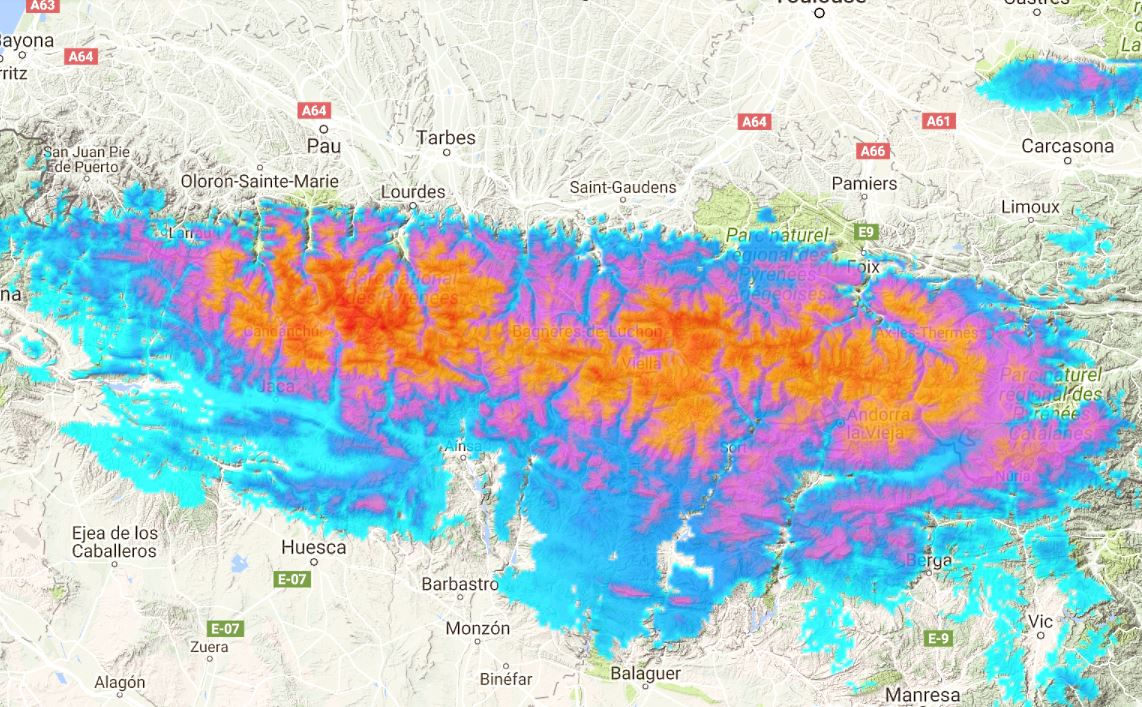 Previsión Meteo Fin de Semana: Llegan nevadas abundantes a buena parte de la Península