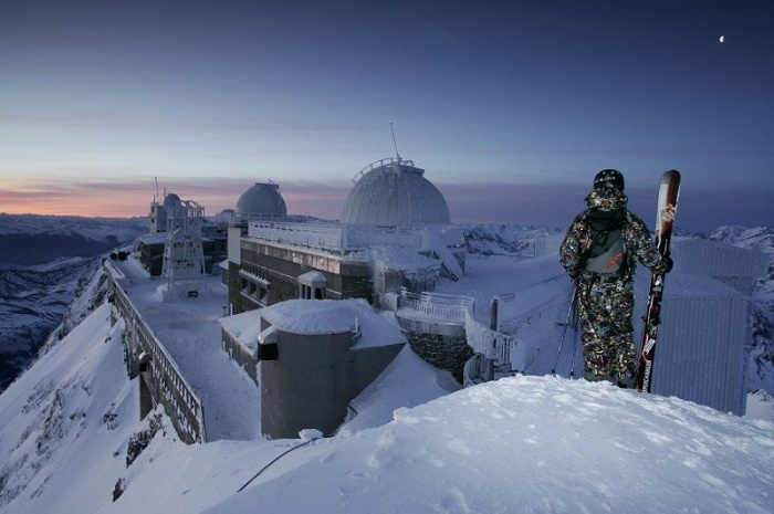 Las vistas a uno u otro lado del Pirineo desde el Pic du Midi de Bigorre son espectaculares