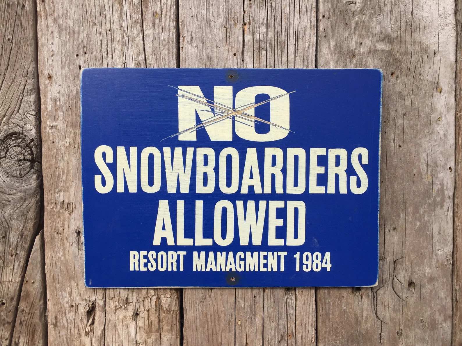 ¿Por qué hay estaciones que siguen prohibiendo el snowboard?