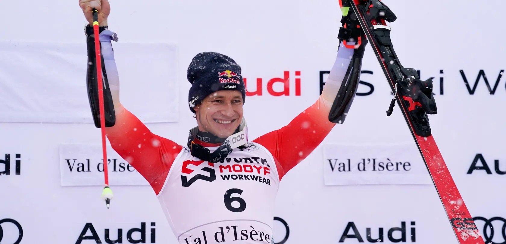 Marco Odermatt reina en el Gigante de Val d’Isère por cuarto año consecutivo