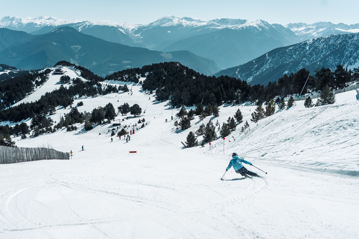 Pal Arinsal, Grandvalira y Ordino Arcalís ofrecen más 230 km de pistas esta Semana Santa