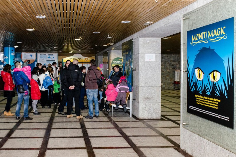 El auténtico Papa Noel llena Grandvalira de magia e ilusión 