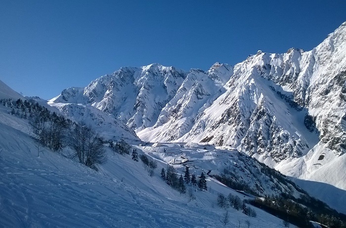 Piau Engaly es una conocida estación con muy buenos espesores y una calidad de nieve extraordinaria